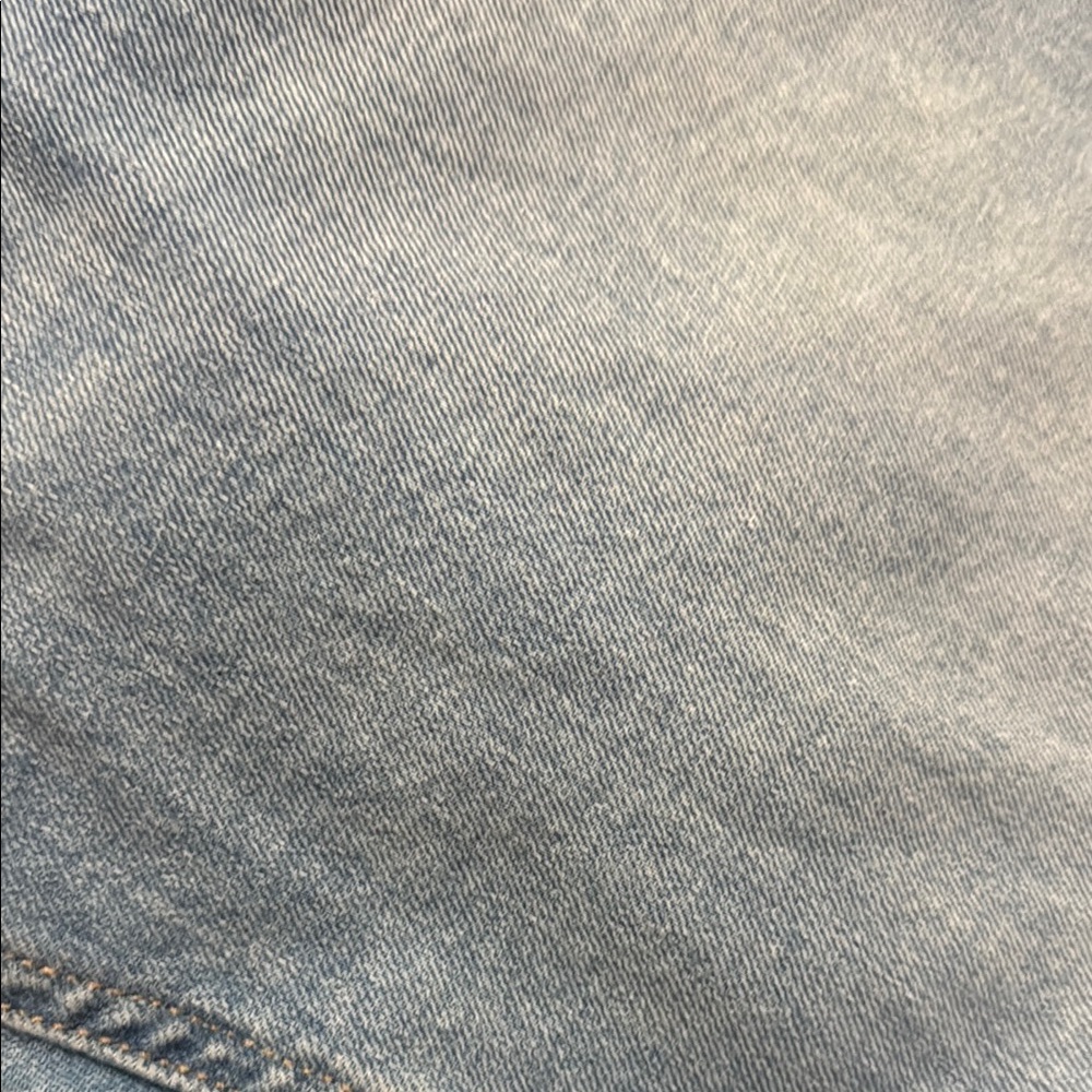Light Blue Distressed High Rise Mom Jeans - Picture 5 of 6